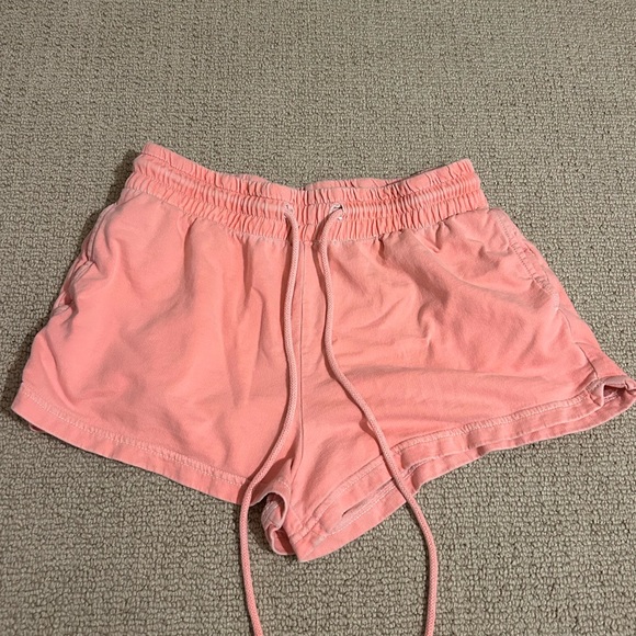 Out From Under (Urban Outfitters) Orange Shorts - Picture 1 of 3